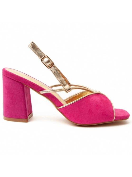 Sandale à Talons Matériel Synthétique Montevita - Kiabi