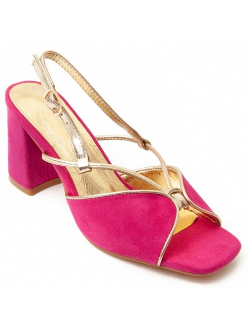 Sandale à Talons Matériel Synthétique Montevita - Kiabi