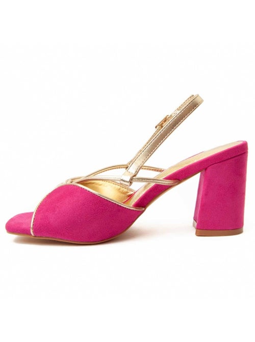 Sandale à Talons Matériel Synthétique Montevita - Kiabi
