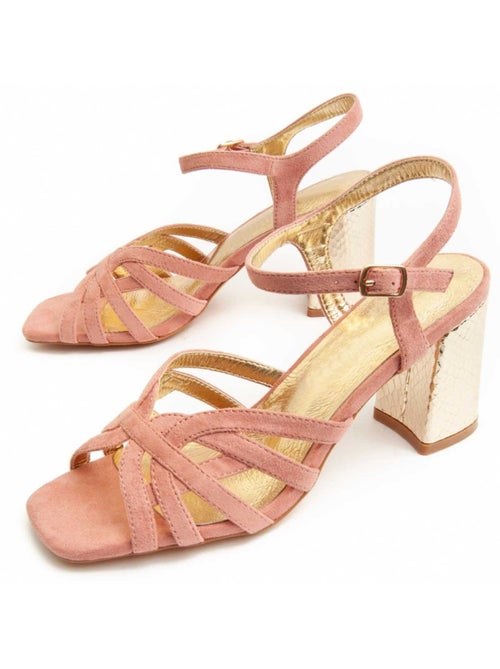 Sandale à Talons Matériel Synthétique Montevita - Kiabi Sandale à Talons Matériel Synthétique Montevita - Kiabi