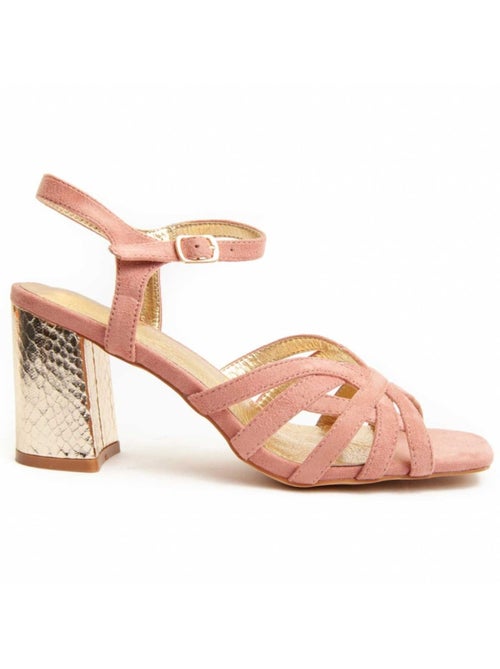 Sandale à Talons Matériel Synthétique Montevita - Kiabi Sandale à Talons Matériel Synthétique Montevita - Kiabi