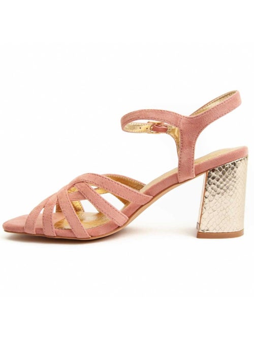 Sandale à Talons Matériel Synthétique Montevita - Kiabi Sandale à Talons Matériel Synthétique Montevita - Kiabi