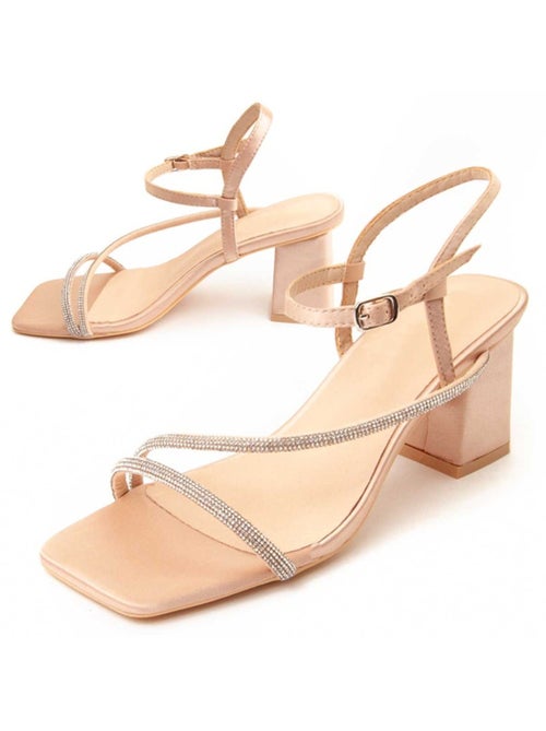 Sandale à Talons Matériel Synthétique Montevita - Kiabi