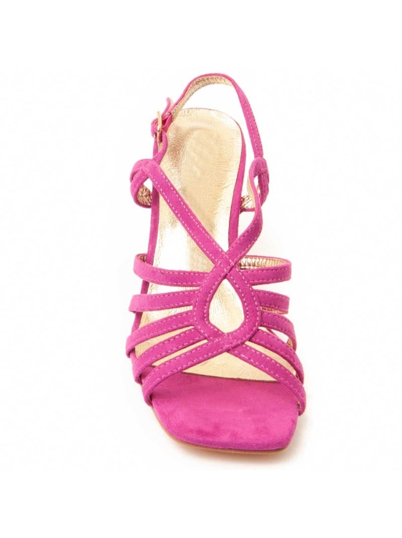 Sandale à Talons Matériel Synthétique Montevita Rose - Kiabi
