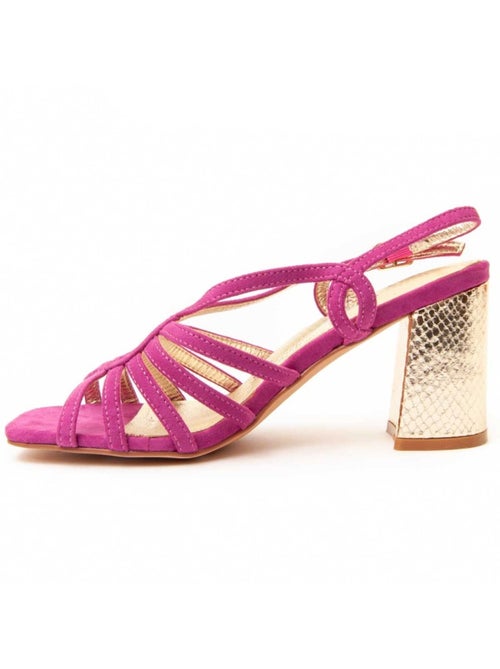 Sandale à Talons Matériel Synthétique Montevita - Kiabi