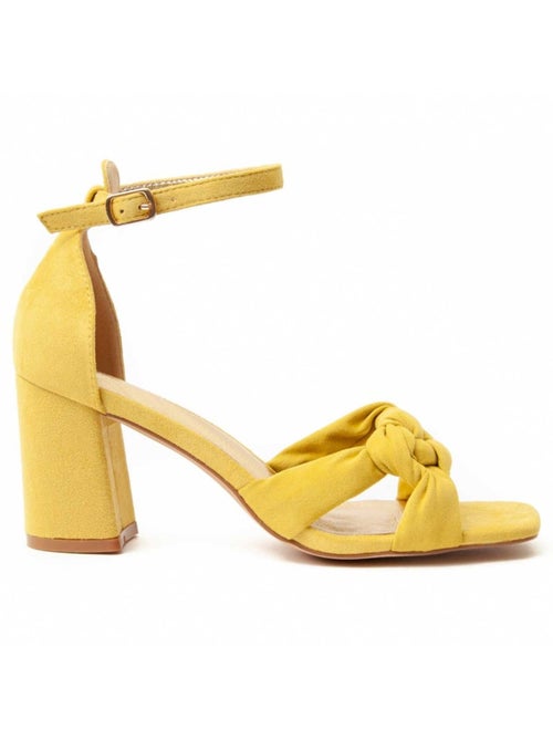Sandale à Talons Matériel Synthétique Montevita - Kiabi