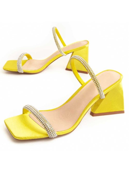 Sandale à Talons Matériel Synthétique Montevita - Kiabi