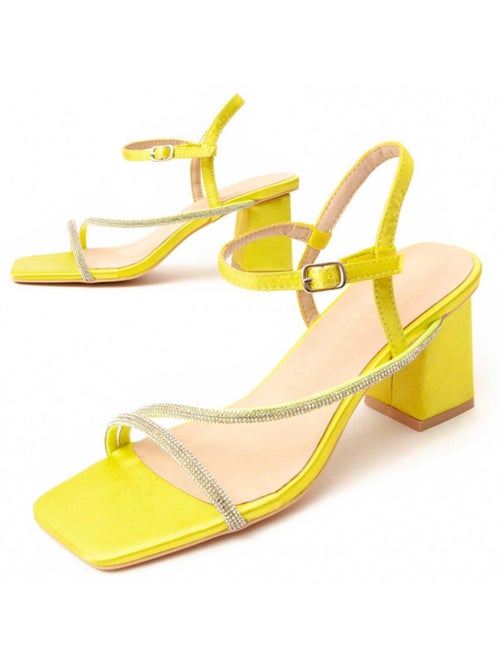 Sandale à Talons Matériel Synthétique Montevita - Kiabi