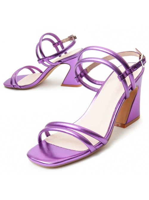 Sandale à Talons Matériel Synthétique Montevita - Kiabi