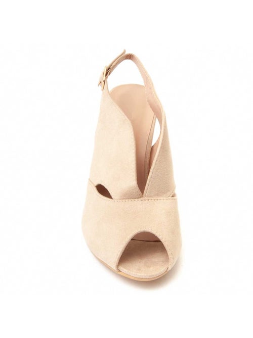 Sandale à Talons Tissu Montevita - Kiabi