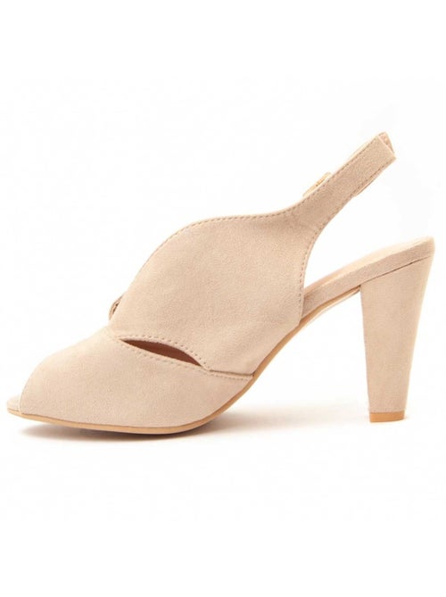 Sandale à Talons Tissu Montevita - Kiabi
