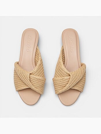 Sandale avec talon bata