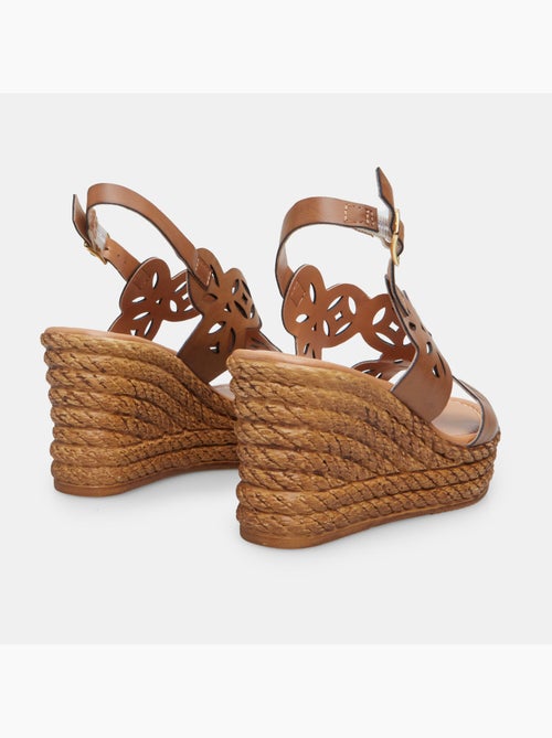 Sandale avec talon compensé de 8 cm BATA - Kiabi