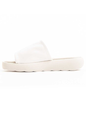 Sandale basse cuir naturel wikers