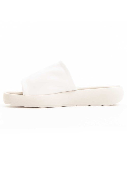 Sandale basse cuir naturel wikers - Kiabi Sandale basse cuir naturel wikers - Kiabi