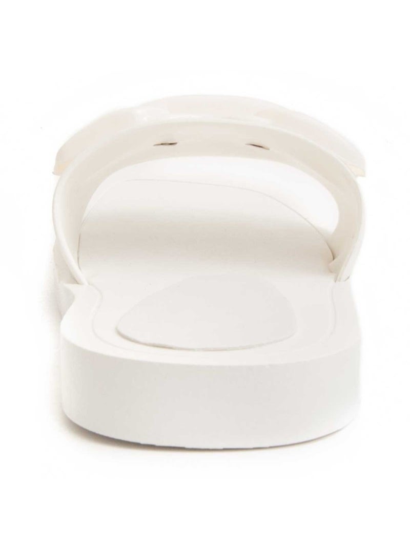 Sandale Basse Matériel Synthétique Montevita Blanc - Kiabi