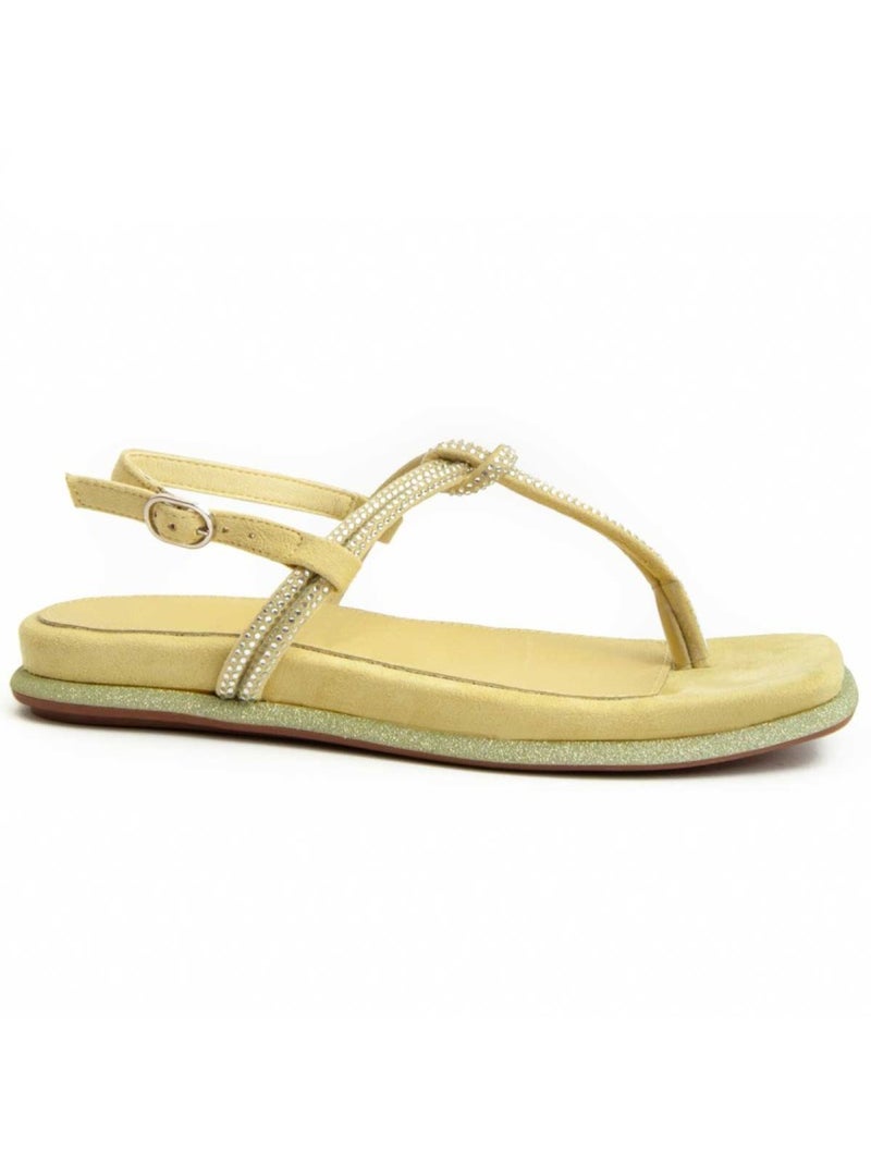 Sandale Basse Matériel Synthétique Montevita Vert - Kiabi
