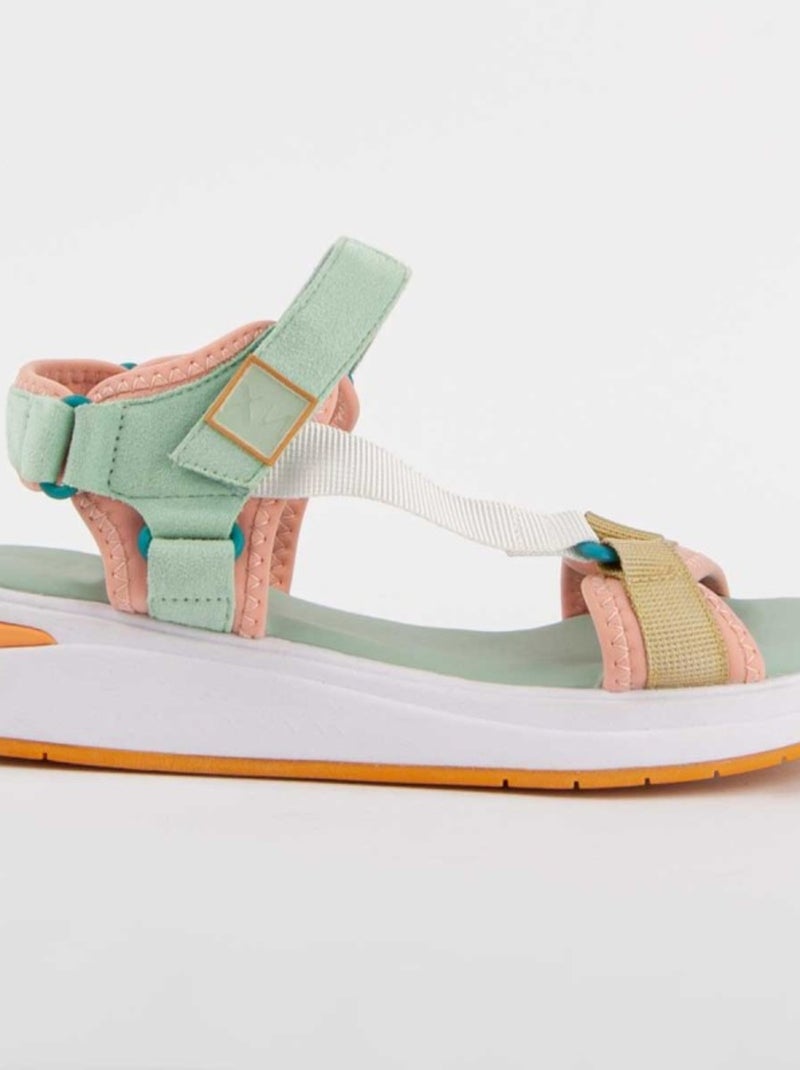 Sandale Basse Matériel Synthétique Montevita Vert - Kiabi