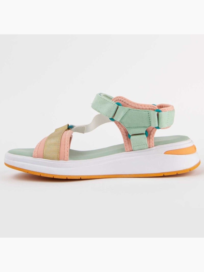 Sandale Basse Matériel Synthétique Montevita Vert - Kiabi