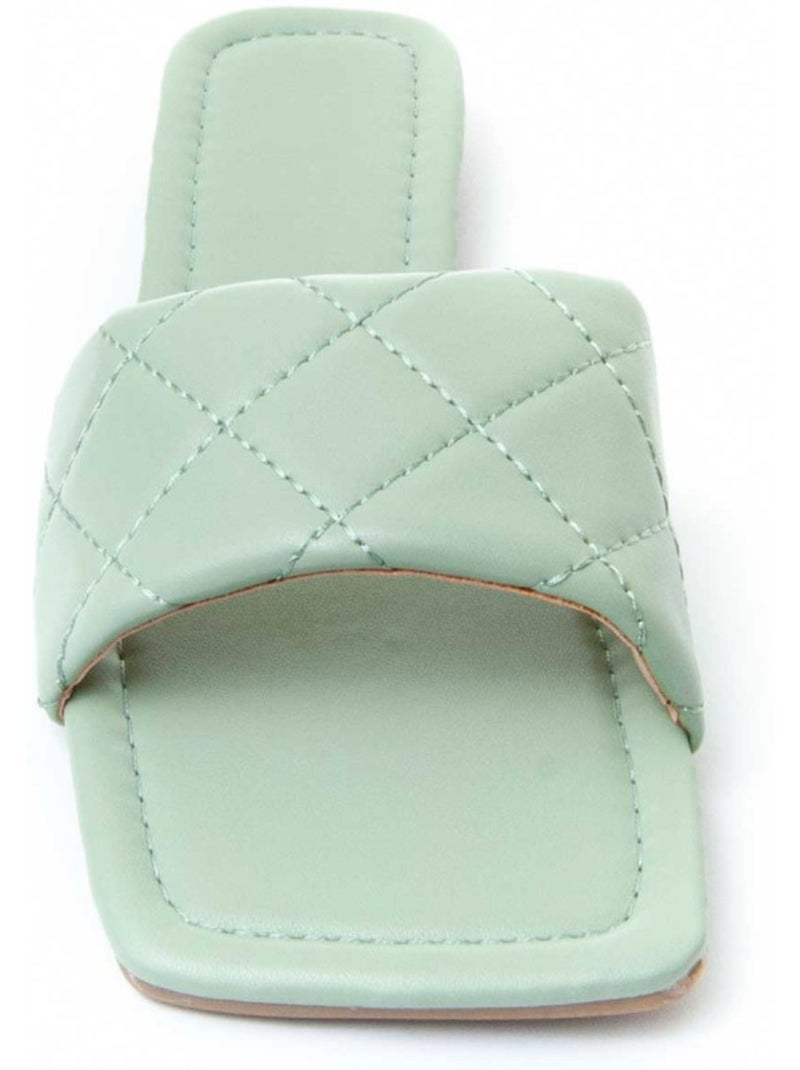 Sandale Basse Matériel Synthétique Montevita Vert - Kiabi