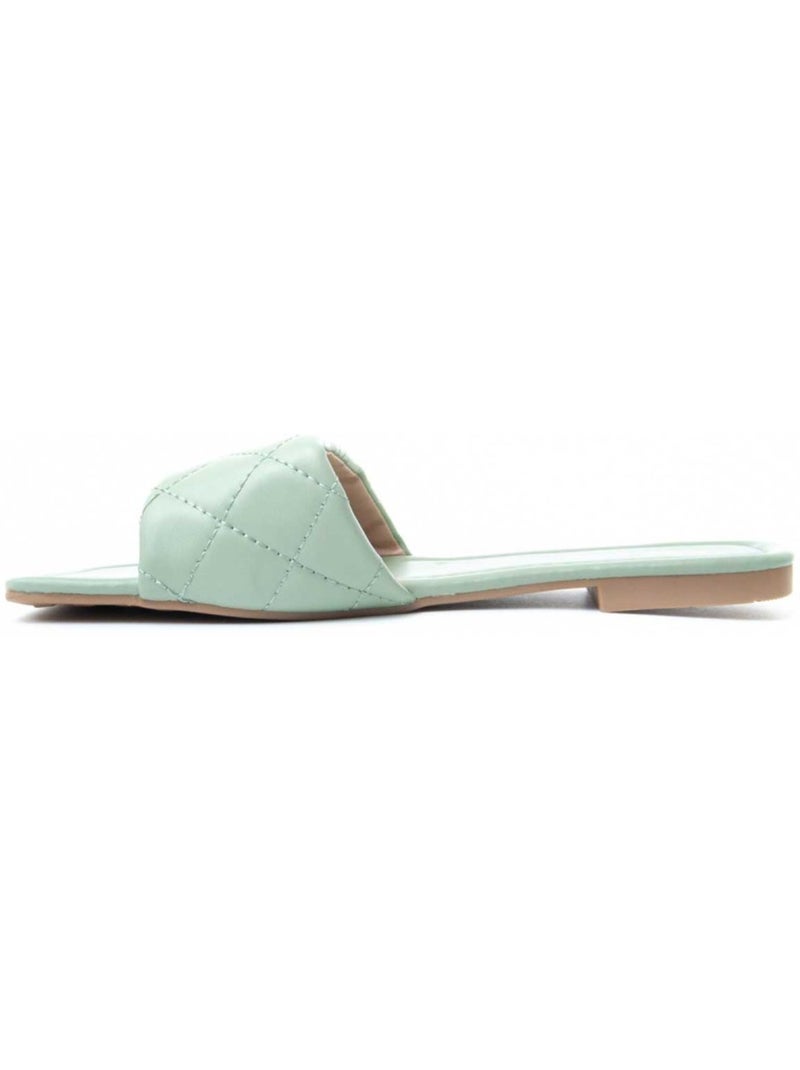 Sandale Basse Matériel Synthétique Montevita Vert - Kiabi