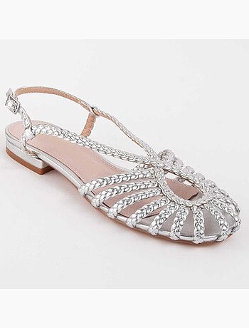 SANDALE BASSE PLANO SYNTHÉTIQUE Montevita