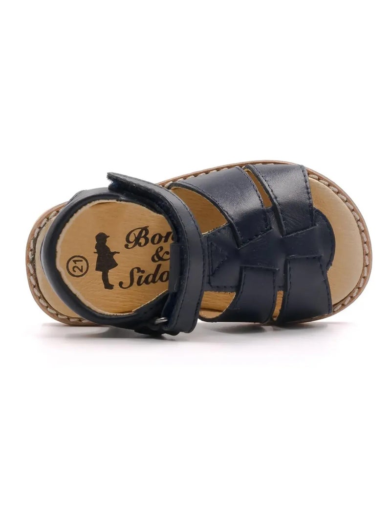 Sandale Bébé Enfant - Boni Mini Marin Bleu marine - Kiabi
