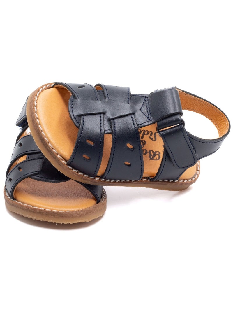 Sandale Bébé Enfant - Boni Mini Marin Bleu marine - Kiabi
