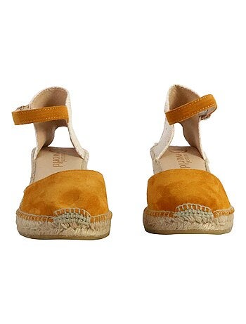 Sandale Compensée à Bride Natural World