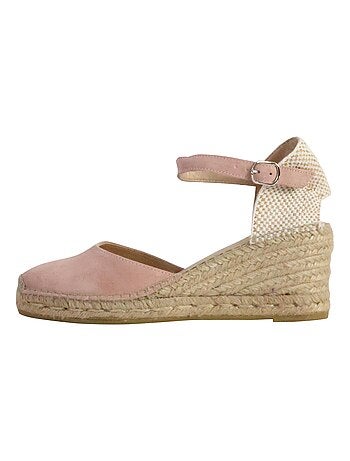 Sandale Compensée à Bride Natural World