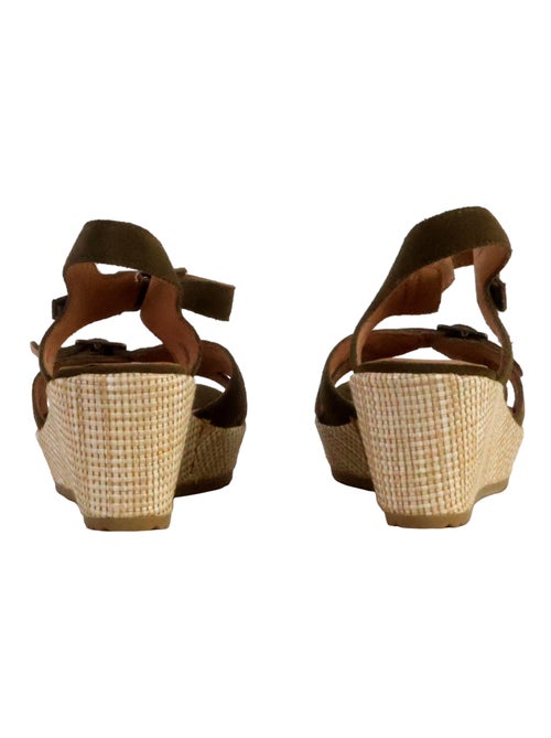 Sandale Compensée Cuir Emilie Karston Esabel - Kiabi