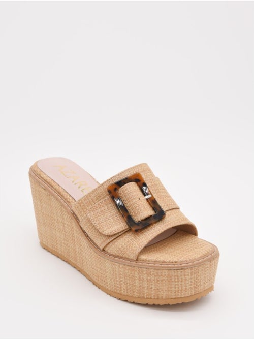 Sandale Compensée Matériau Synthétique Montevita - Kiabi Sandale Compensée Matériau Synthétique Montevita - Kiabi