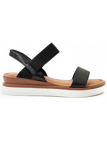 Sandale Compensée Matériau Synthétique Montevita