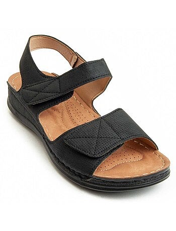 Sandale Compensée Matériel Synthétique Montevita