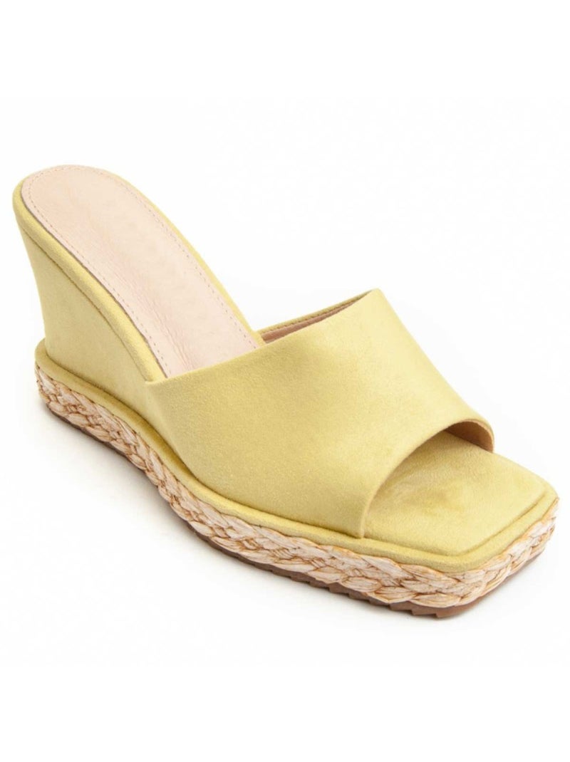 Sandale Compensée Matériel Synthétique Montevita Vert - Kiabi