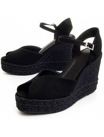 Sandale Compensée Sparto Matériel Synthétique Montevita