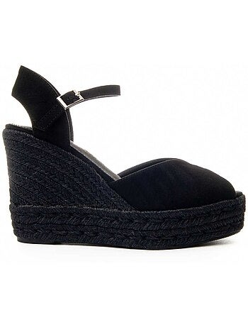 Sandale Compensée Sparto Matériel Synthétique Montevita