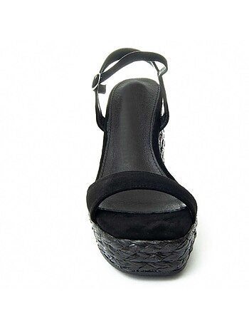 Sandale Compensée Sparto Matériel Synthétique Montevita