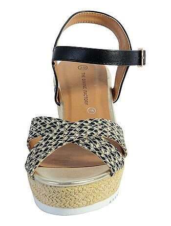 Sandale Compensee The Divine Factory QL3924