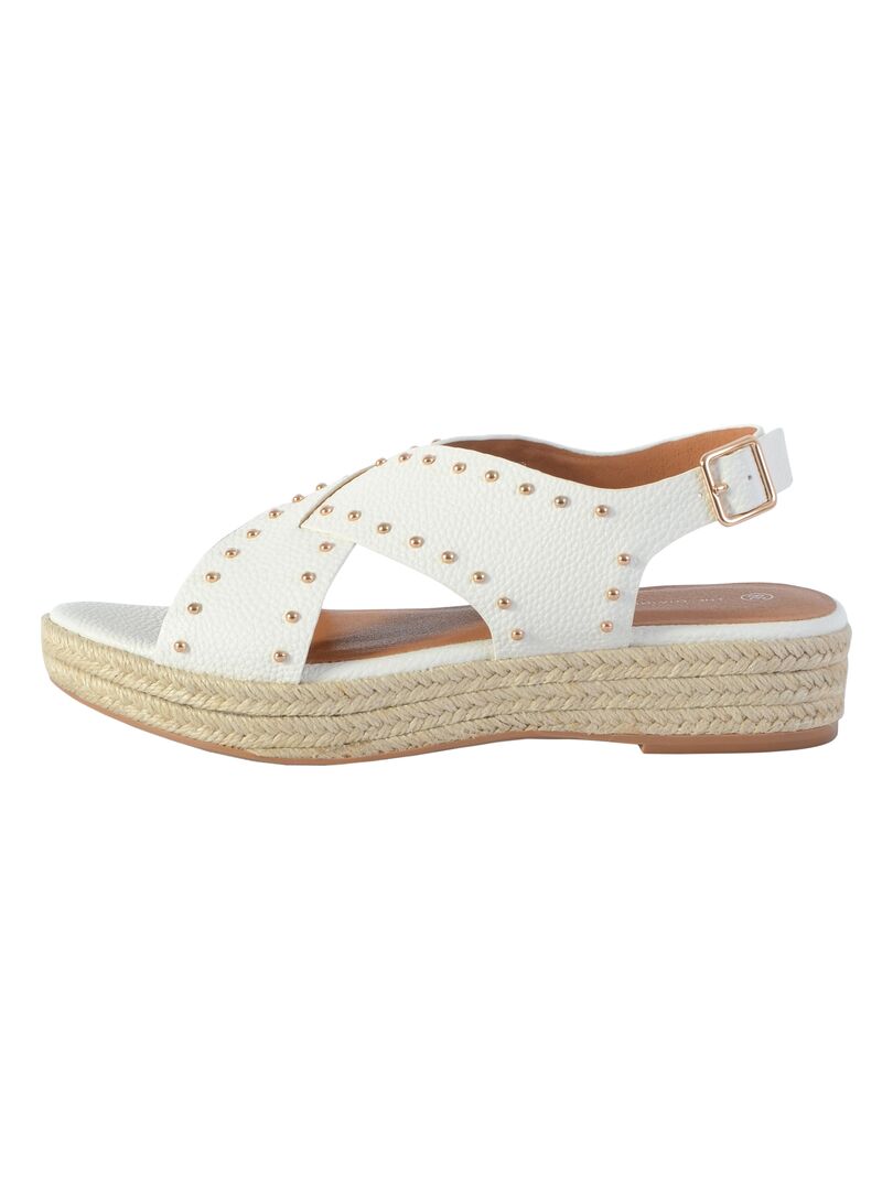 the divine factory sandale compensée