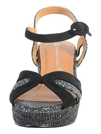 Sandale Compensée The Divine Factory QL4349