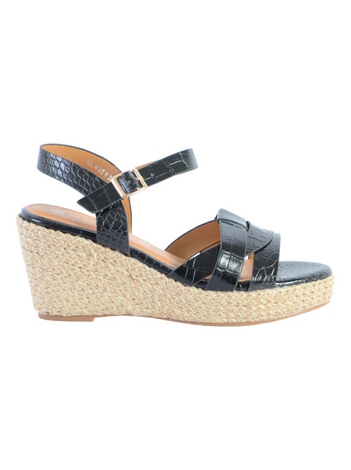 Sandale Compensée The Divine Factory QL4351 - Kiabi