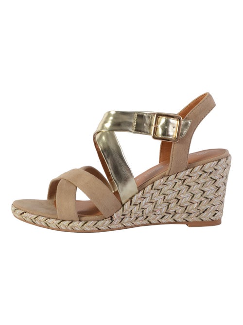 Sandale Compensée The Divine Factory QL4353 - Kiabi