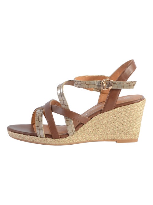 Sandale Compensée The Divine Factory QL4354 - Kiabi