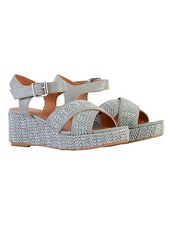 Sandale compensée The Divine Factory QL4630