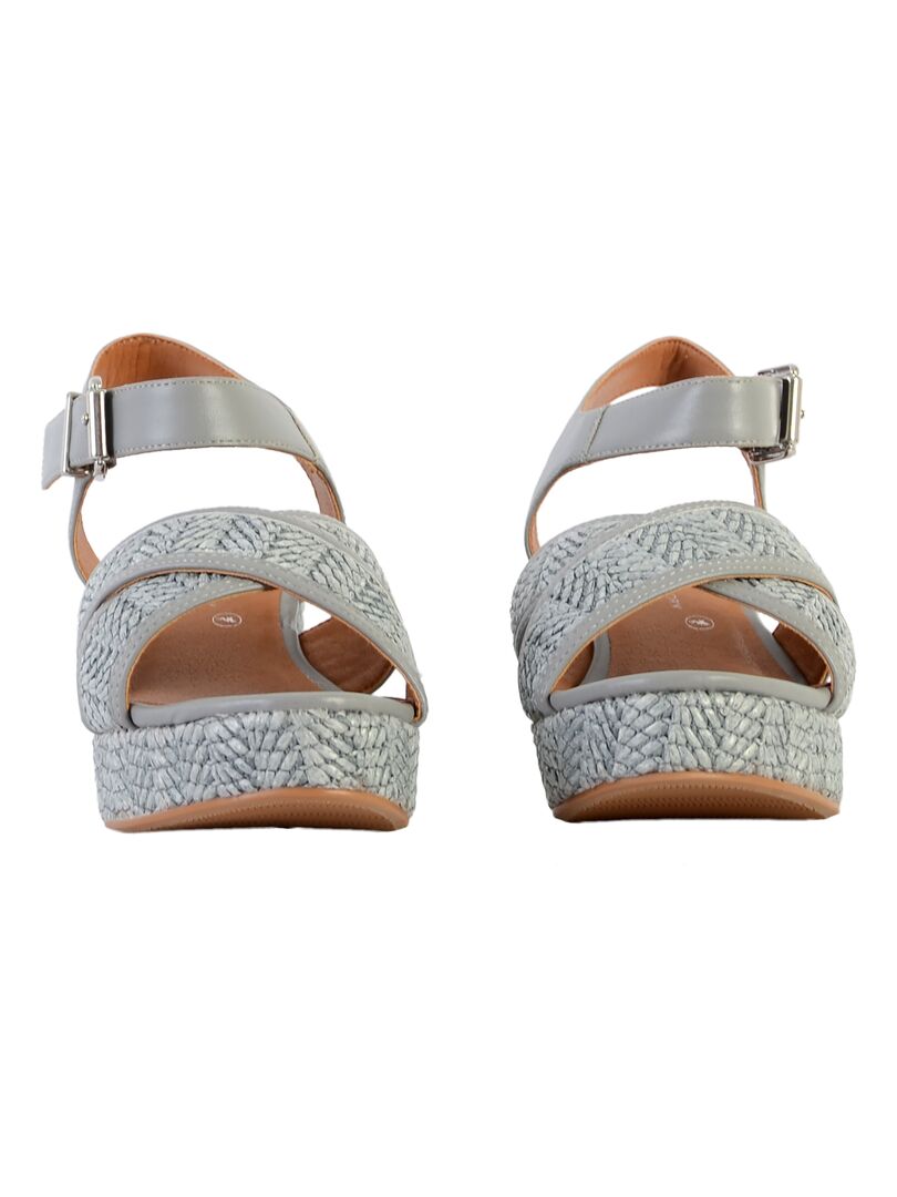 the divine factory sandale compensée