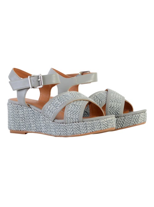 Sandale compensée The Divine Factory QL4630 - Kiabi