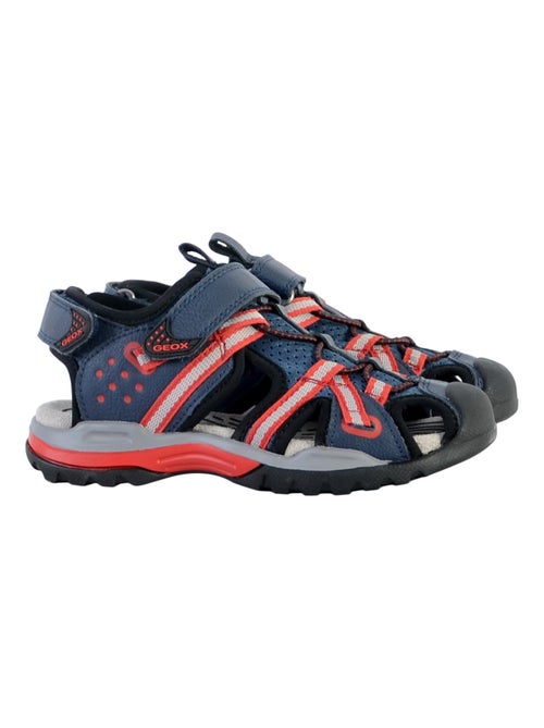 Sandale Cuir Enfant Geox Borealis - Kiabi
