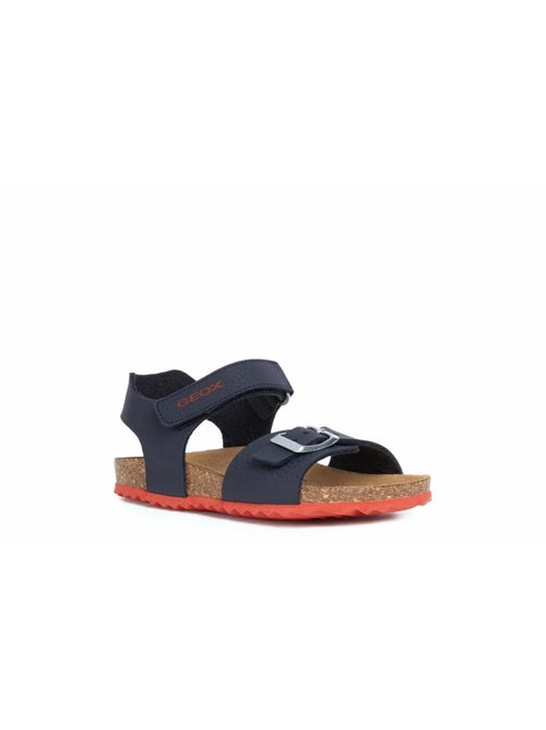 Sandale Cuir Enfant Geox Ghita - Kiabi
