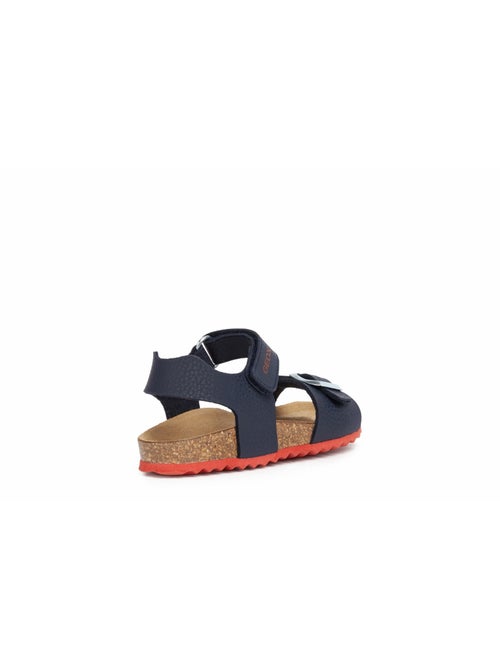 Sandale Cuir Enfant Geox Ghita - Kiabi